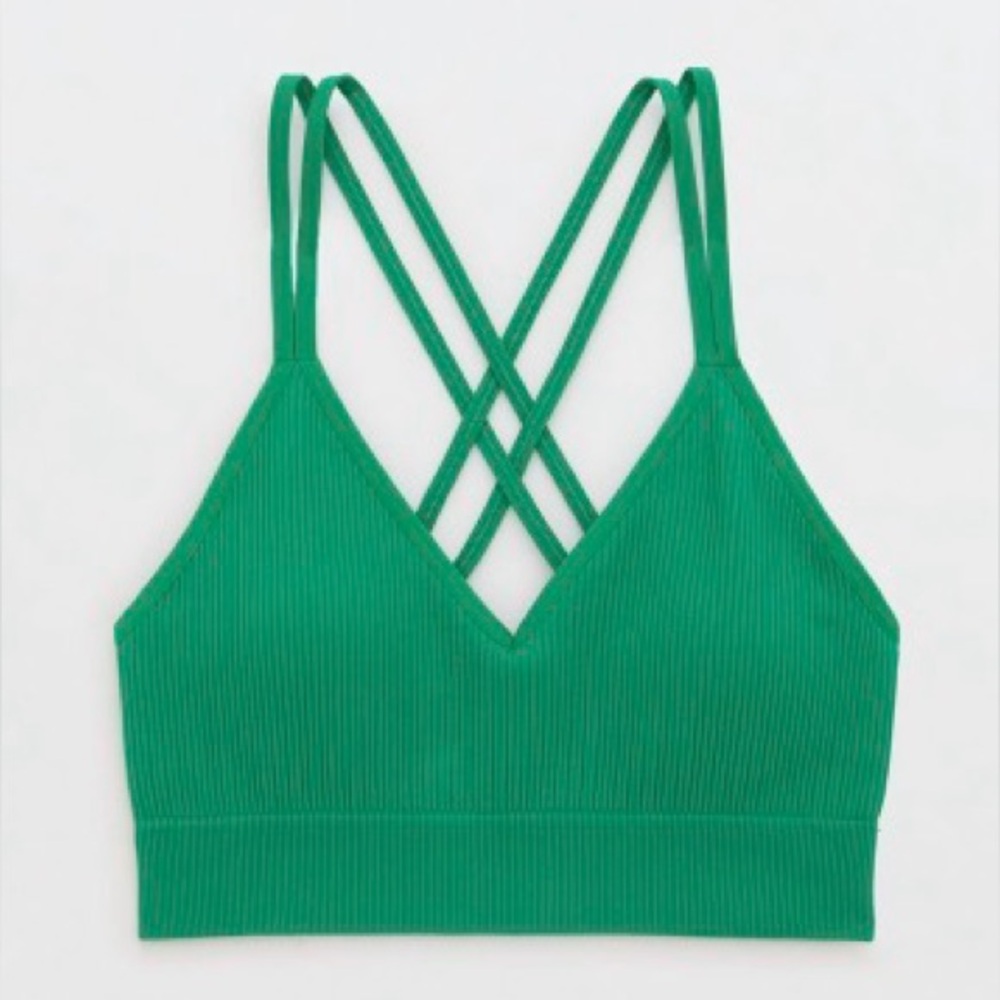 Aerie Seamless Strappy Padded Bralette